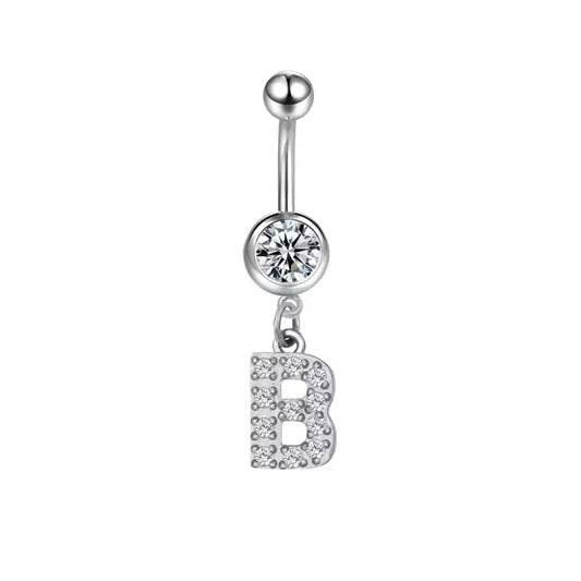 Initial Belly Ring